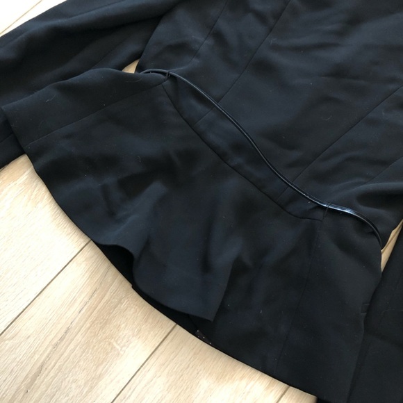 G2000 Waist Belt Peplum Blazer in Black Size 36 - Picture 9 of 12